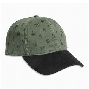 Happy Go LUCKY BRAND Baseball Hat Cap OSFA -Skulls, Dice, Blades